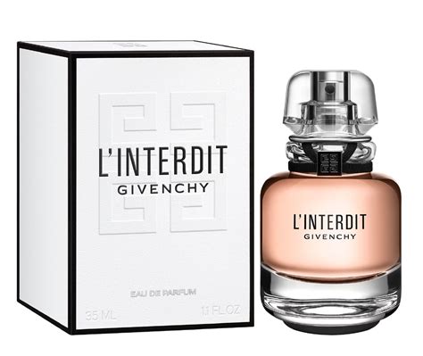 interdit givenchy composition